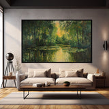 Tableau Impressionniste Jardin