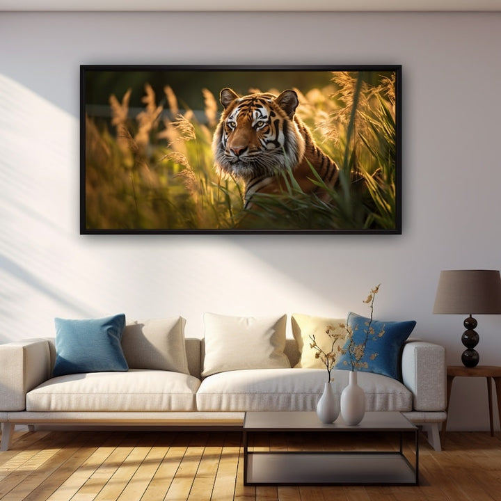 Tableau Imprimé sur Toile Tigre, art mural décoration nature