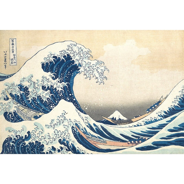 Tableau Mer Japonais, art mural décoration nature