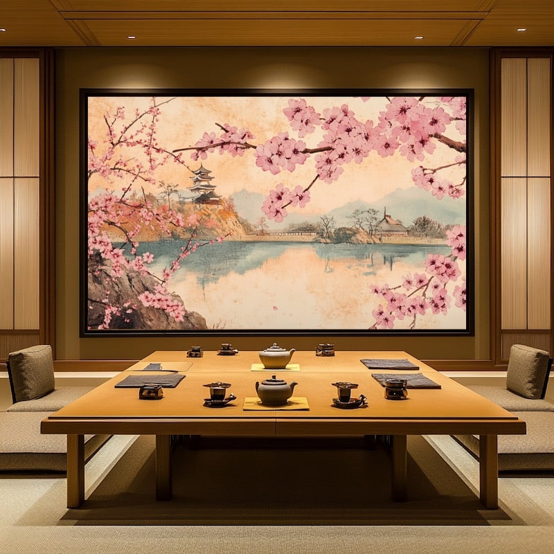 Tableau Japonais Sakura