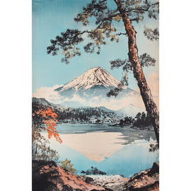 Tableau Japonais Mont Fuji, art mural décoration nature