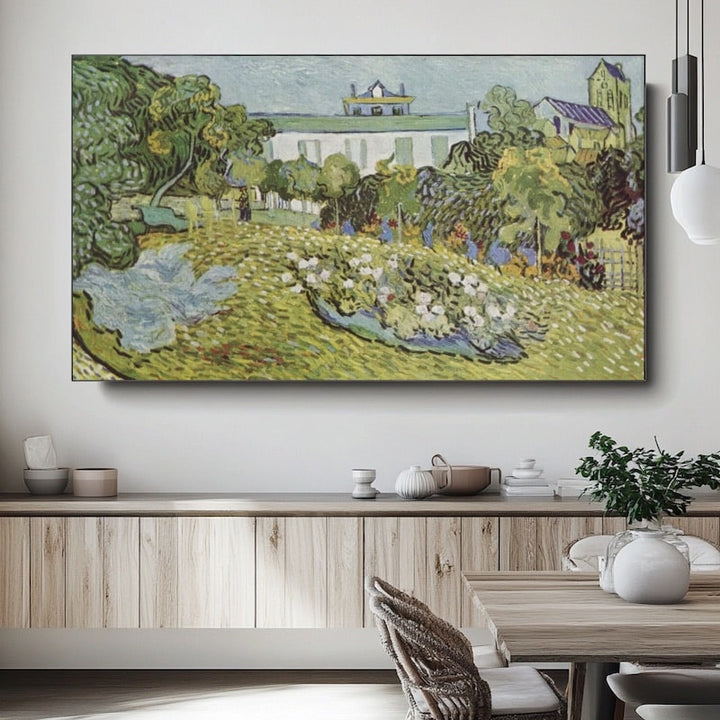 Tableau Jardin Connu, art mural décoration nature