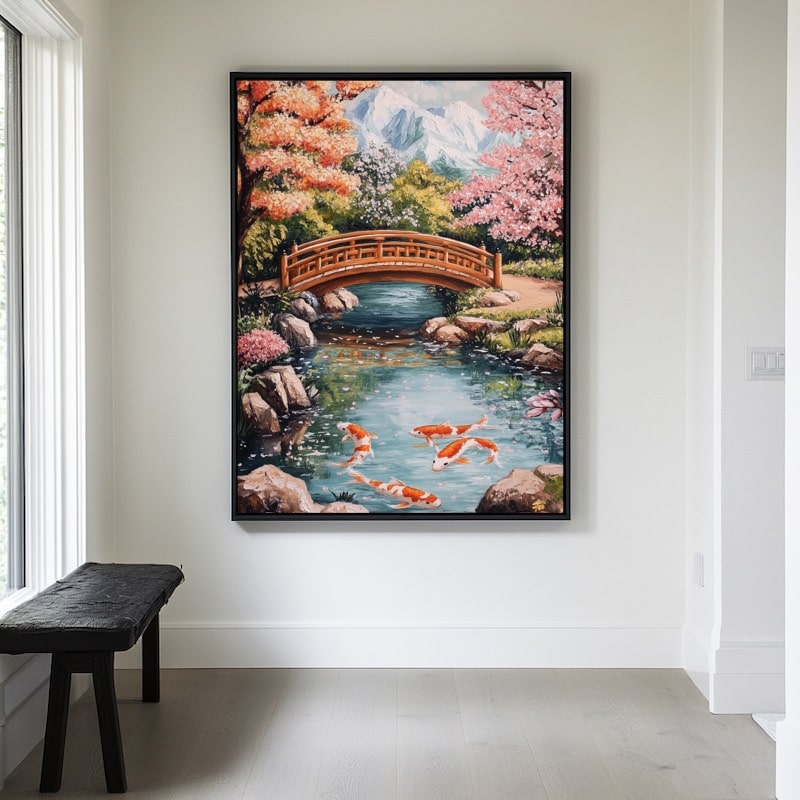 Tableau Jardin Japonais