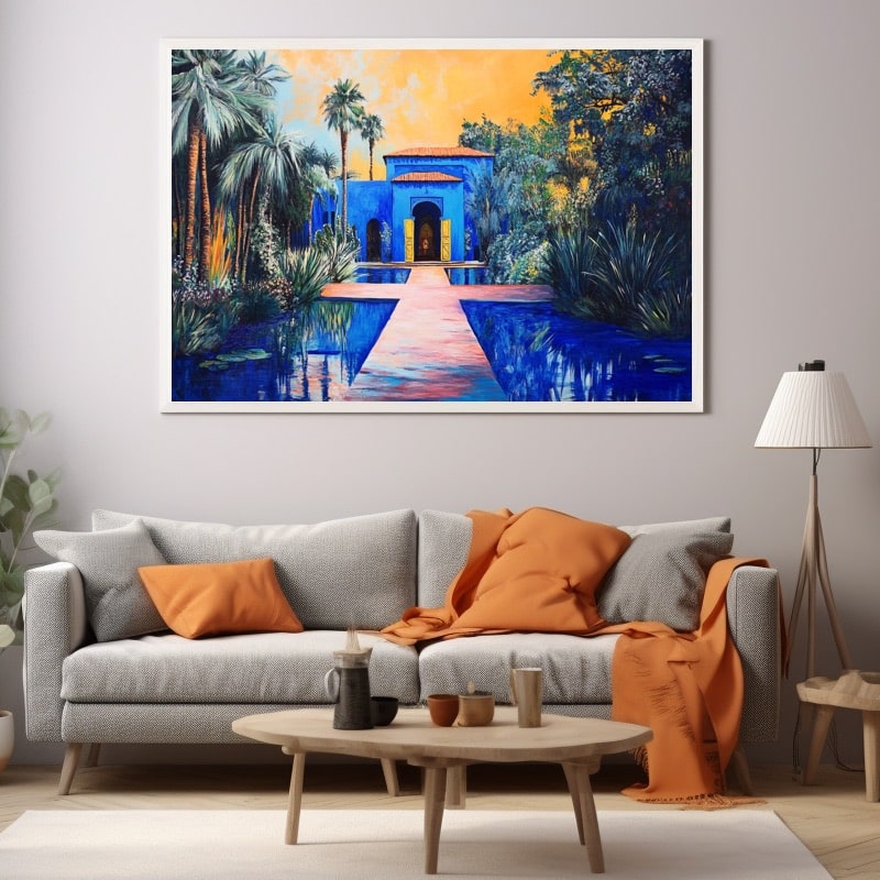 Tableau Jardin Majorelle