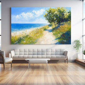 Tableau Jour d'Été, art mural décoration nature