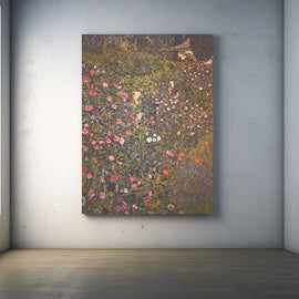 Tableau Klimt Fleurs