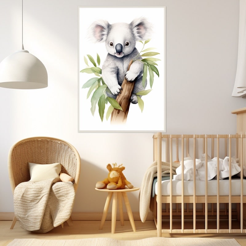 Tableau Koala Chambre Bébé