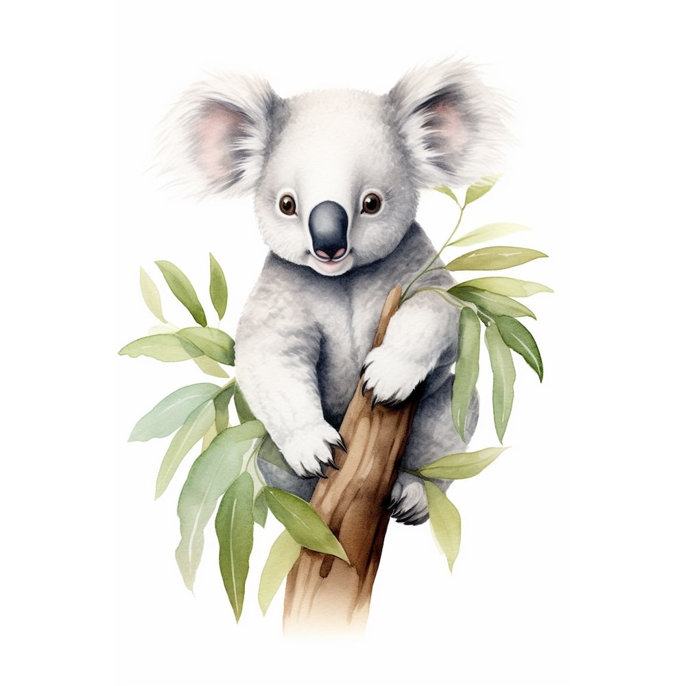 Tableau Koala Pour Chambre Bébé