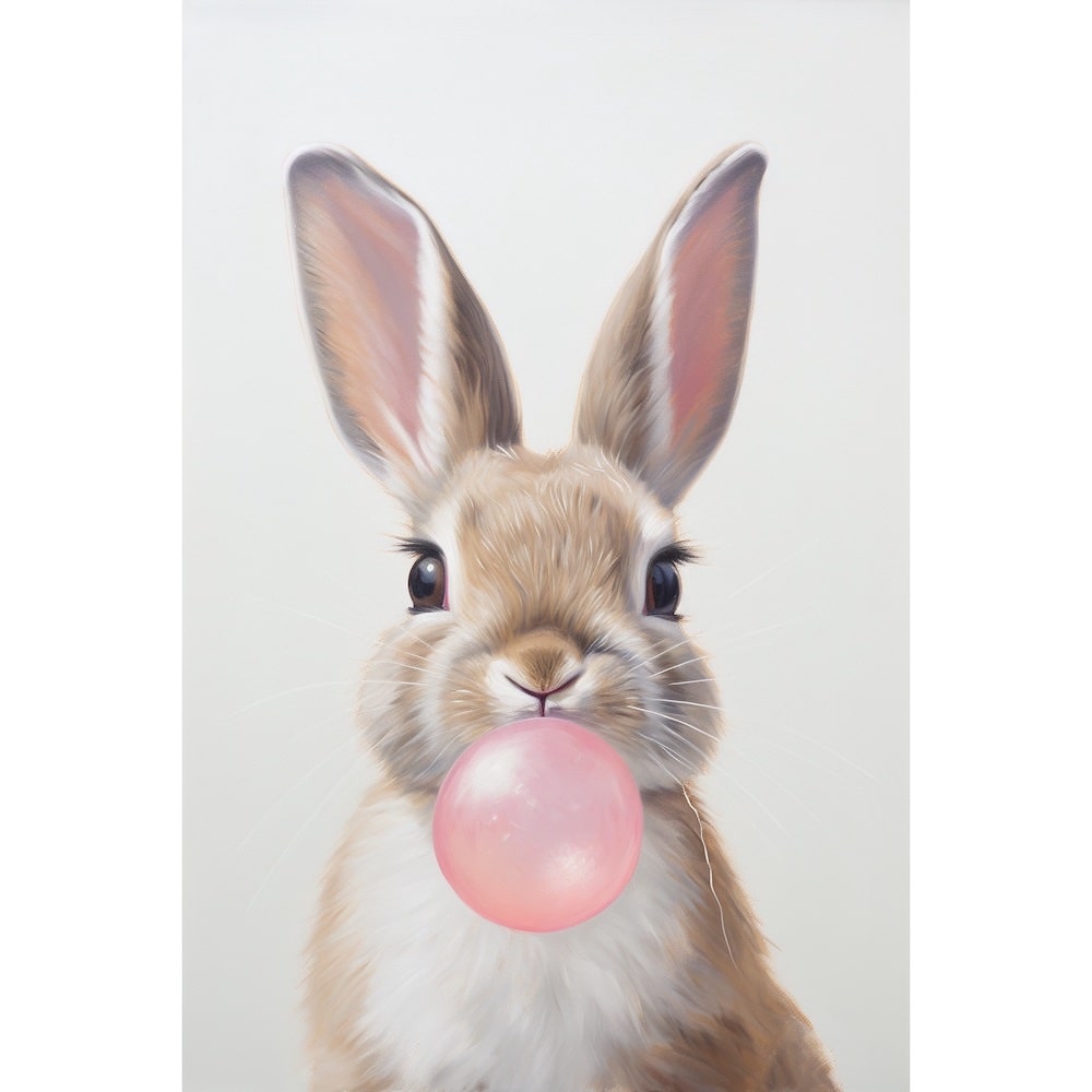 Tableau Lapin Chewing-Gum