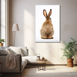 Tableau Lapin De Dos