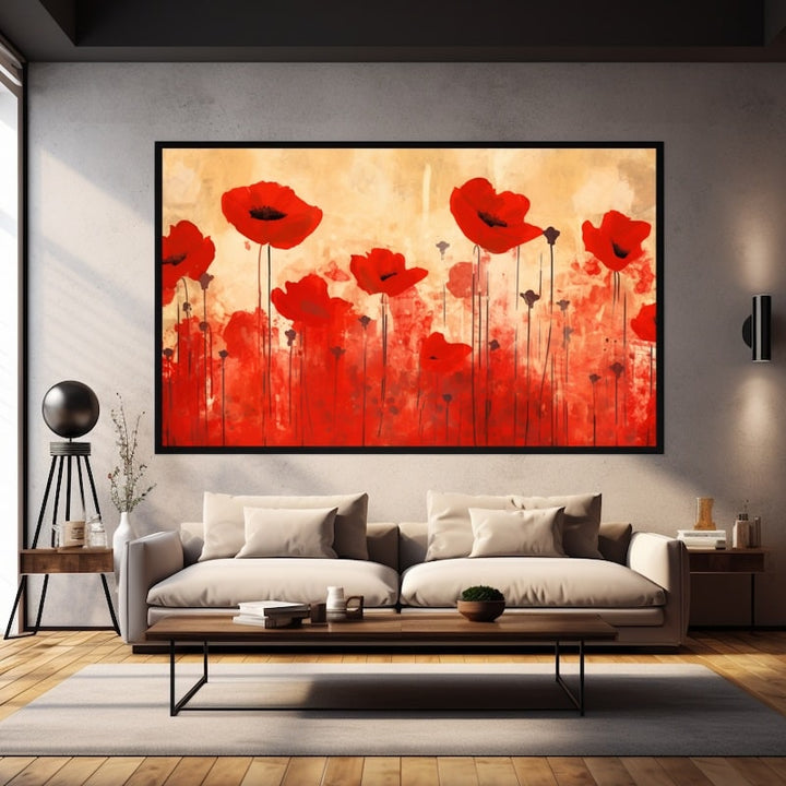 Tableau Les Coquelicots