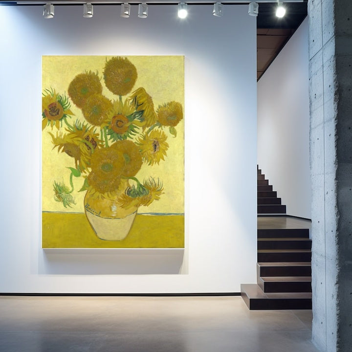 Tableau les Tournesols de Van Gogh, art mural décoration nature