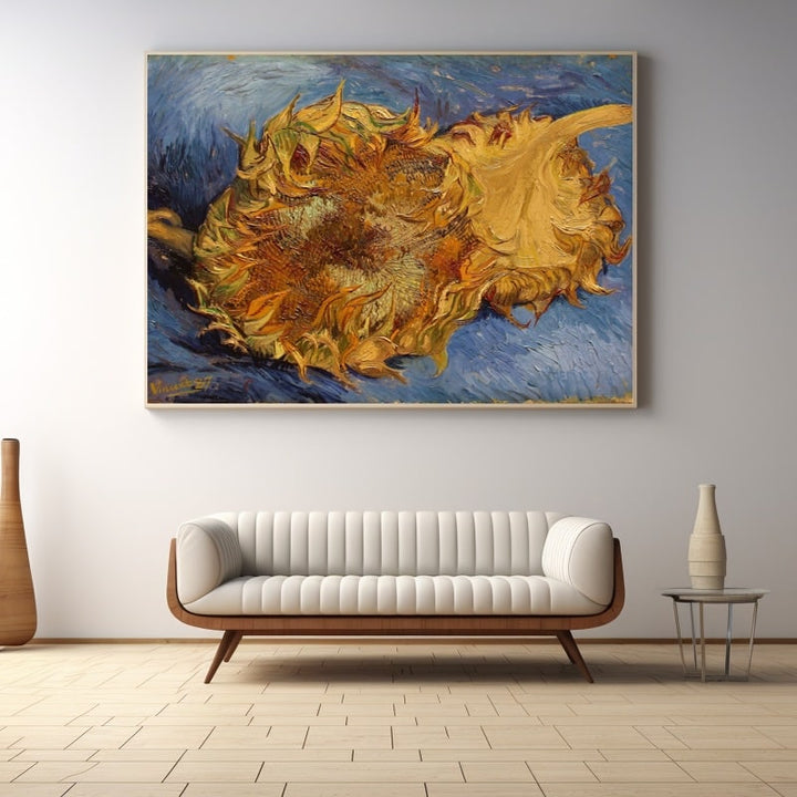 Tableau les Tournesols de Vincent Van Gogh, art mural décoration nature