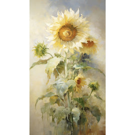 Tableau Fleur Blanche Les Tournesols 