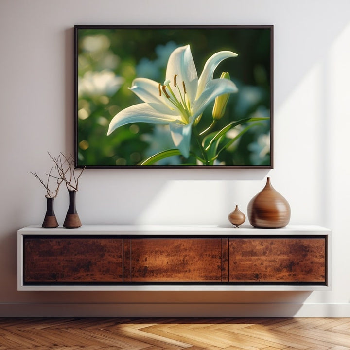 Tableau Lys Blanc