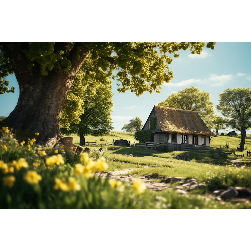 Tableau Maison Campagne