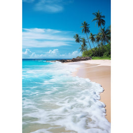 Tableau Maldives Plage
