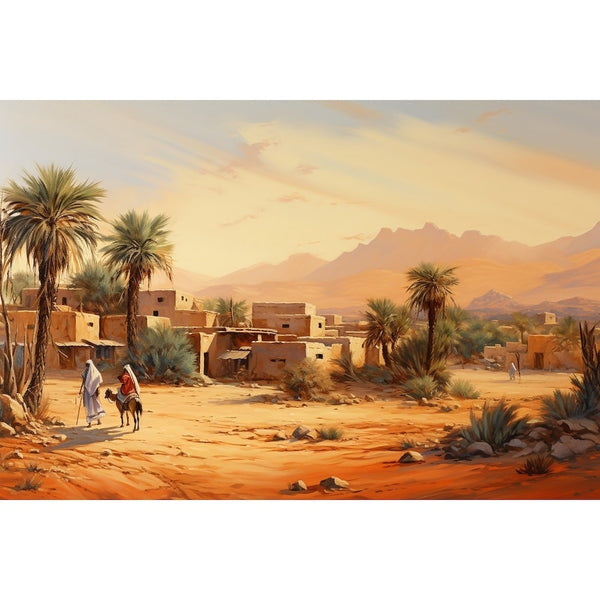 Tableau Désert Maroc, art mural décoration nature