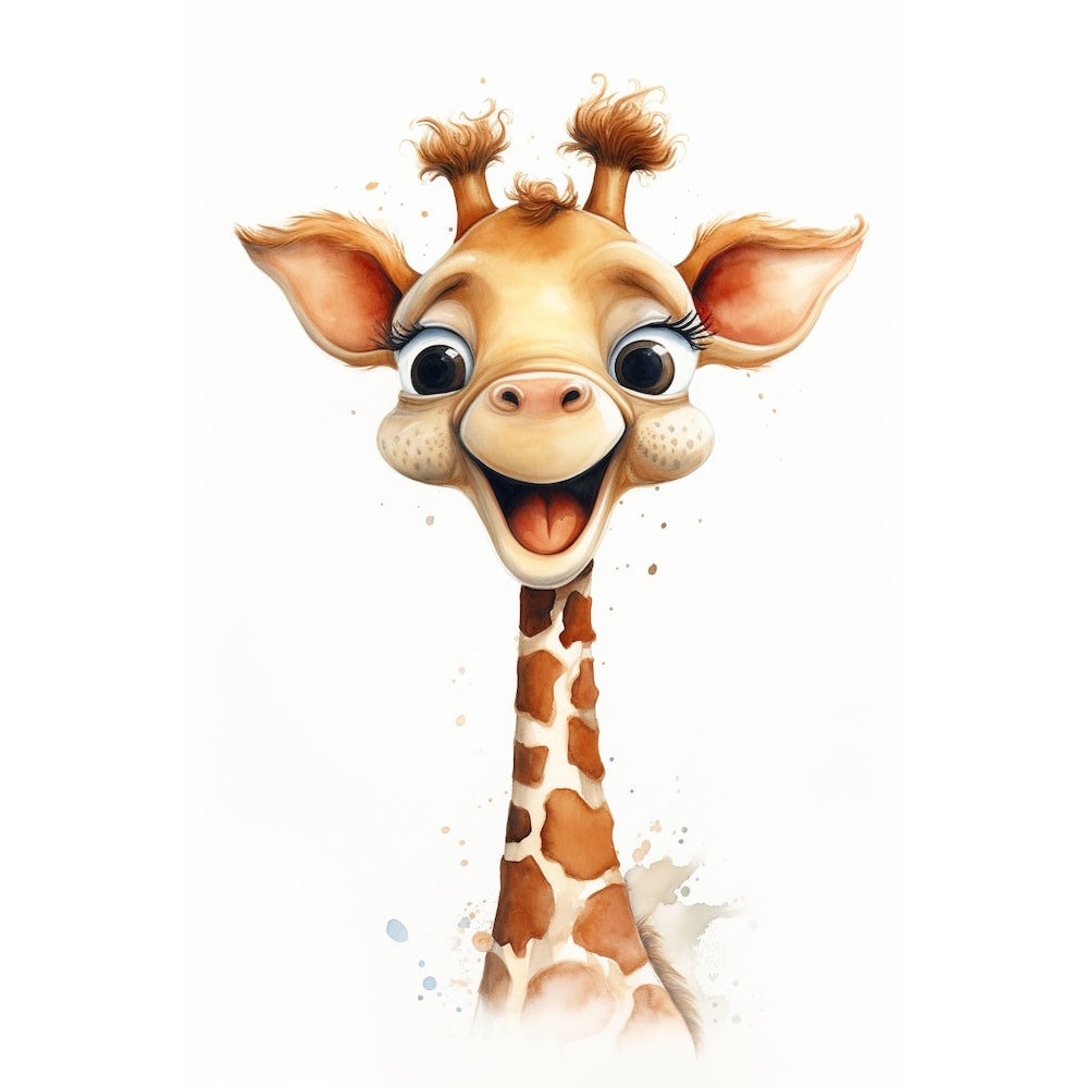 Tableau Maternelle Girafe