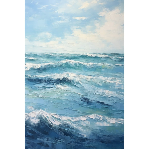 Tableau Acrylique Mer, art mural décoration nature
