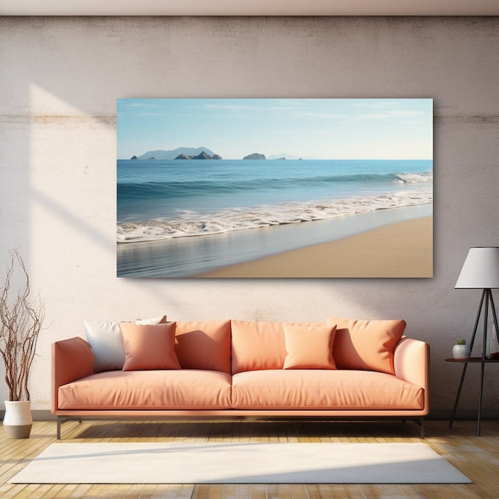 Tableau Mer Calme, art mural décoration nature