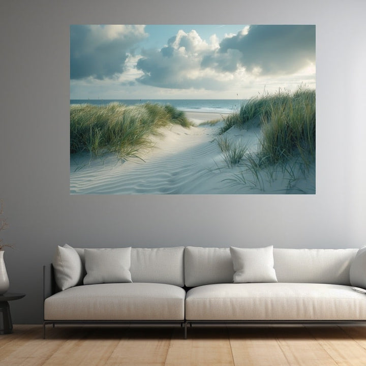 Tableau Mer du Nord, art mural décoration nature