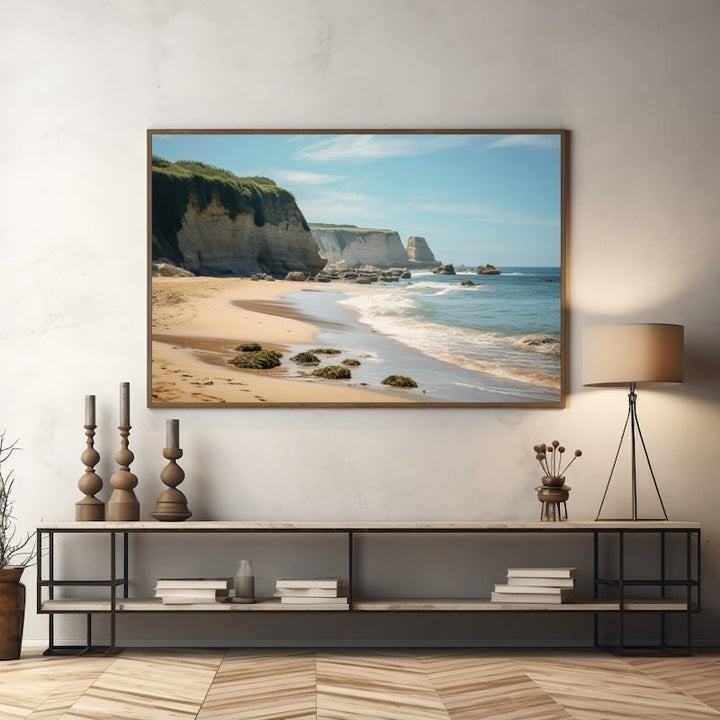 Tableau Mer Plage, art mural décoration nature