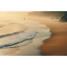 Tableau Plage au Petit Matin, art mural décoration nature