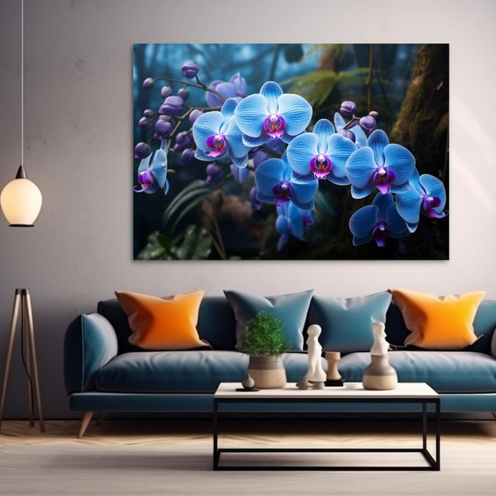 Tableau Moderne Avec Des Orchidées