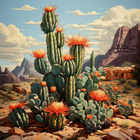 Thumbnail for Tableau Moderne Cactus