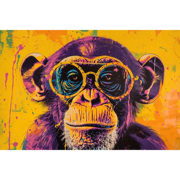 Tableau Moderne Singe, art mural décoration nature