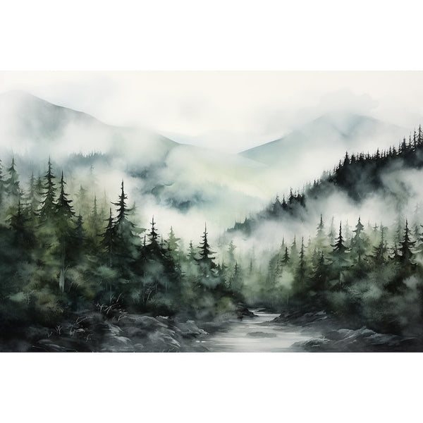 Tableau Esprit Montagne, art mural décoration nature