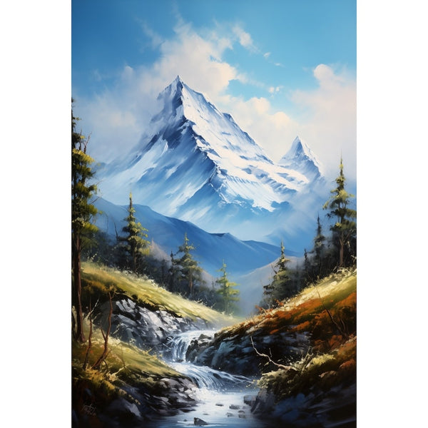 Tableau Mural Montagne, art mural décoration nature