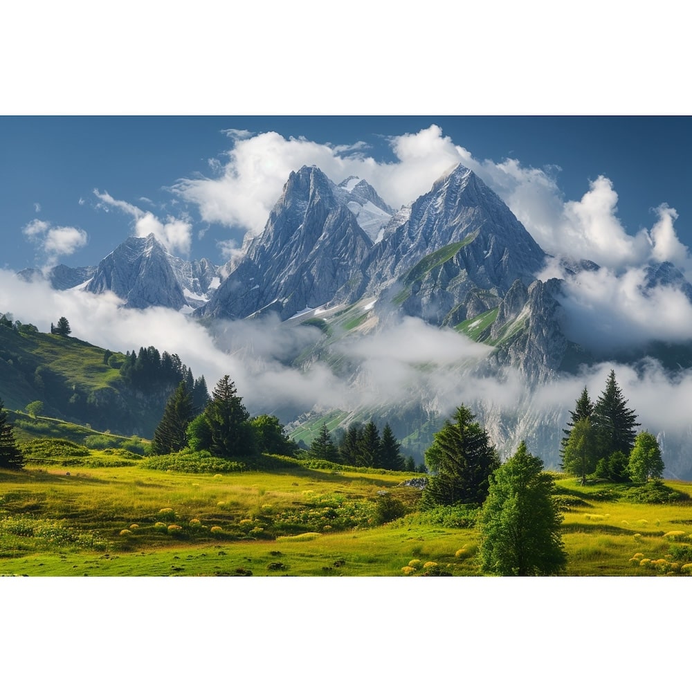 Tableau Montagne De Savoie