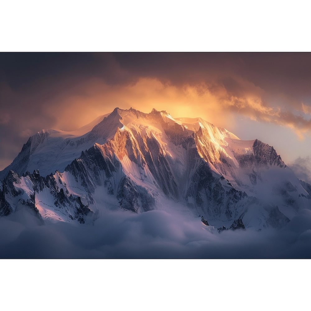 Tableau Montagne du Mont Blanc