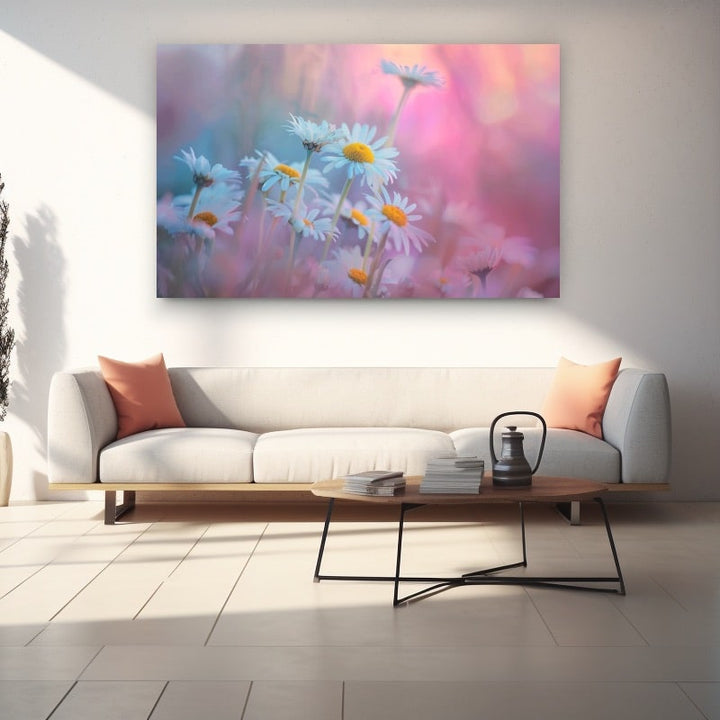 Tableau Mural Avec Fleurs