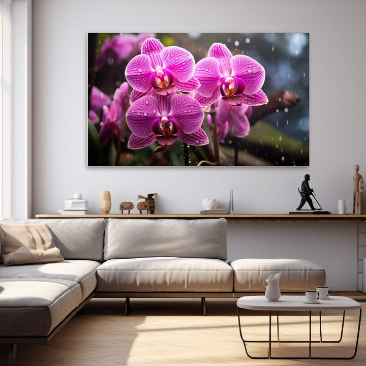 Tableau Mural Orchidée