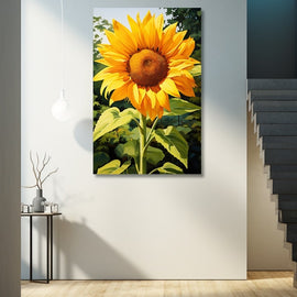 Tableau Mural Tournesol, art mural décoration nature
