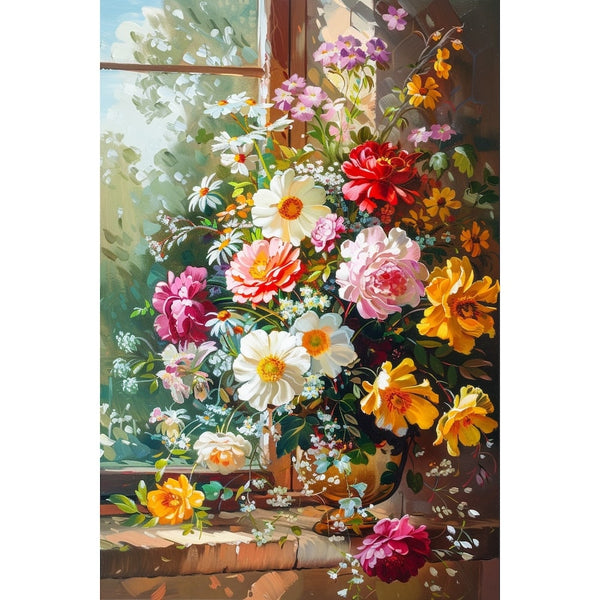Tableau Nature Morte de Fleurs