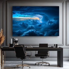 Tableau Nuage, art mural décoration nature