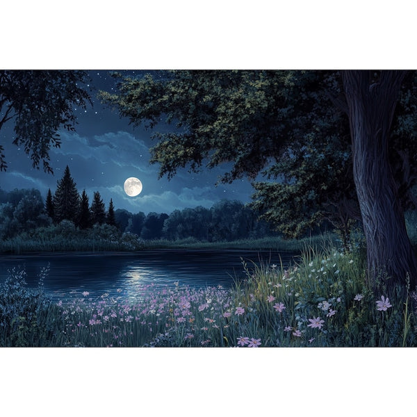 Tableau Nuit d'Été, art mural décoration nature