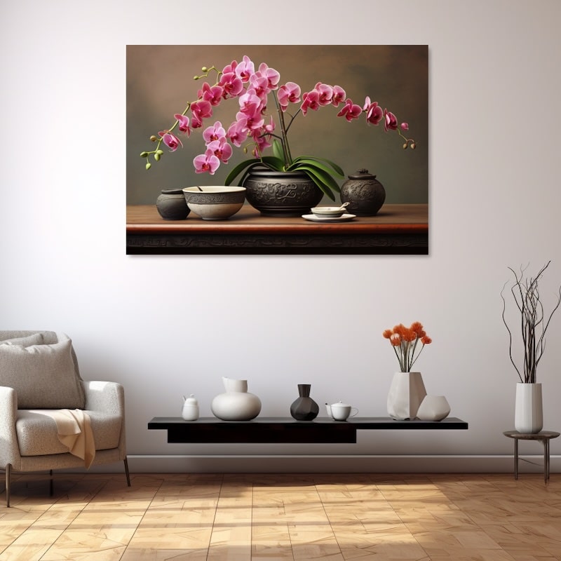 Tableau Orchidée Feng Shui