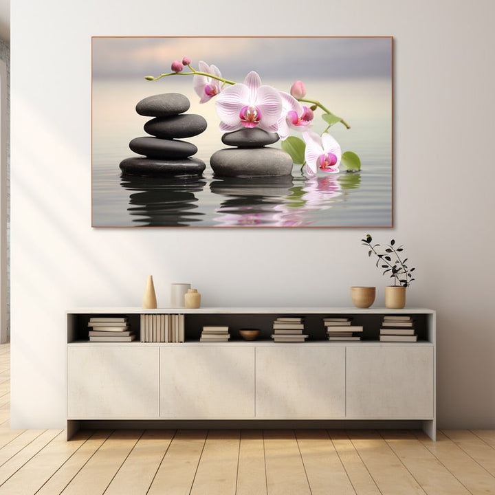 Tableau Orchidée Zen