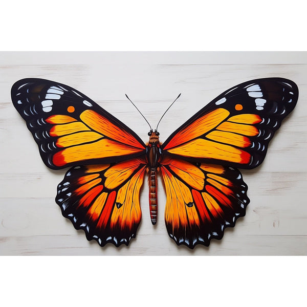 Tableau Papillon 3D, art mural décoration nature