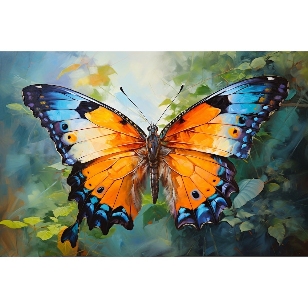 Tableau Créatif Papillon, art mural décoration nature