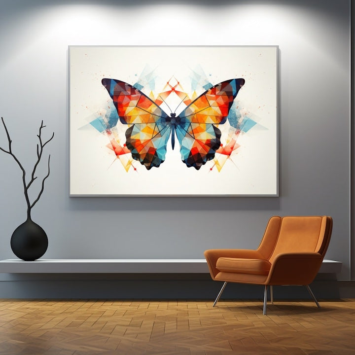 Tableau Papillon Moderne, art mural décoration nature