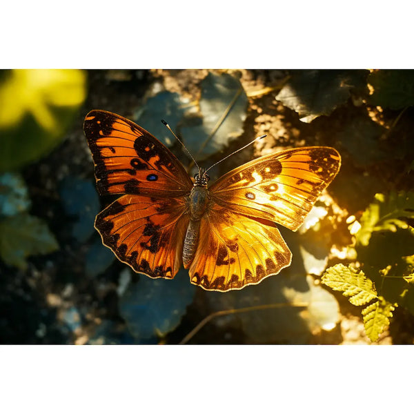 Tableau Papillon Naturel, art mural décoration nature
