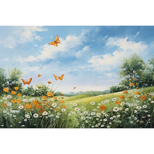 Tableau Décoratif Papillons, art mural décoration nature