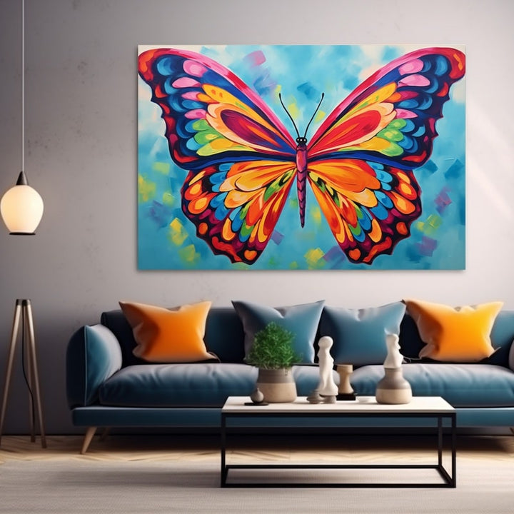 Tableau Papillons Fantastique, art mural décoration nature