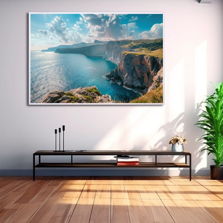 Tableau Pays de la Mer, art mural décoration nature